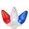 Northlight C7 LED Patriotic Christmas Lights - Blue, White and Red - 16' White Wire - 25ct